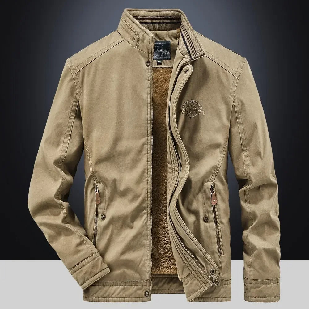 Elegant parka bomber jacket