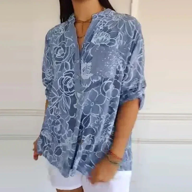 LuKa - Floral Print Blouse