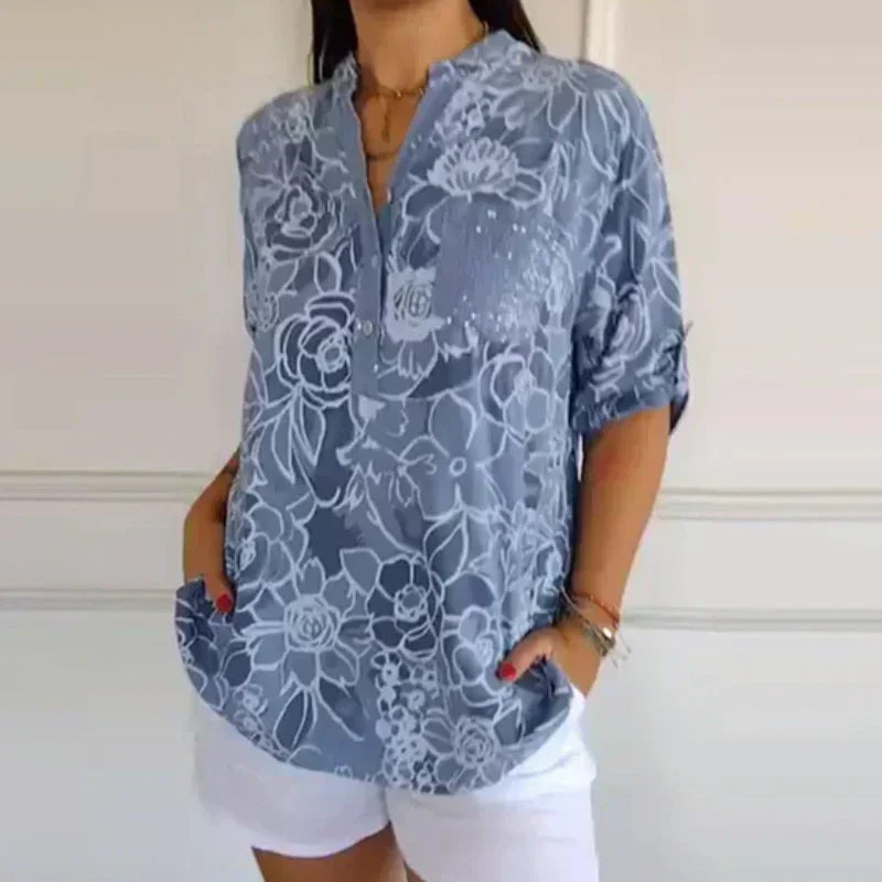LuKa - Floral Print Blouse