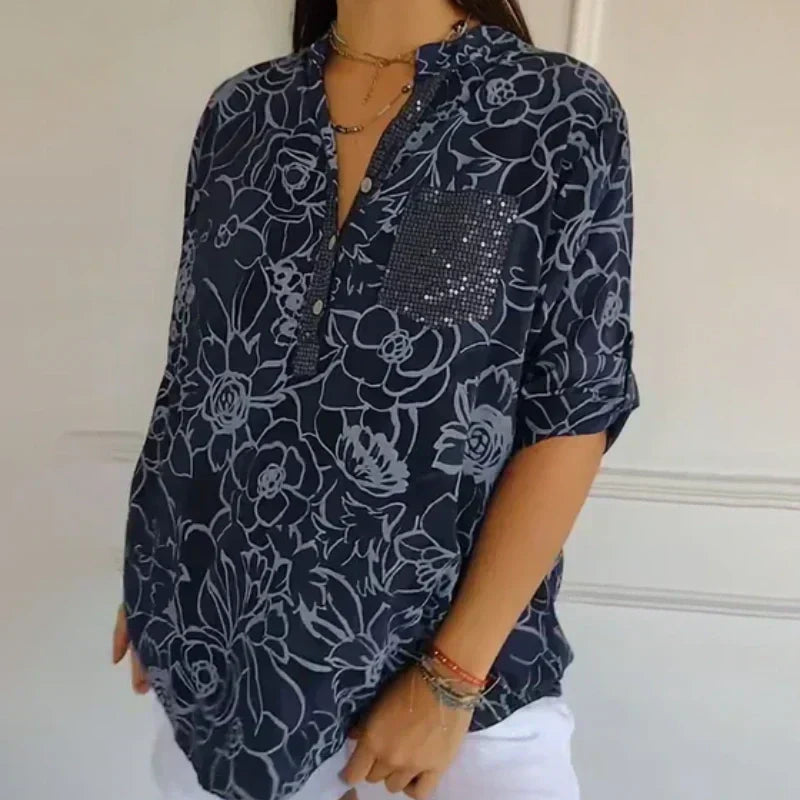 LuKa - Floral Print Blouse