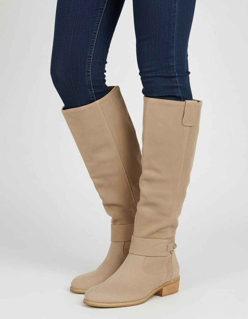 BelleVie | Elegant Suede Boots