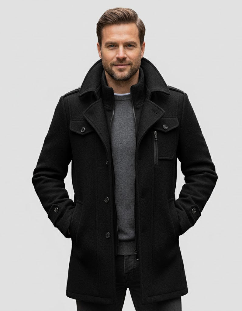 Royce | Classic Wool Trench