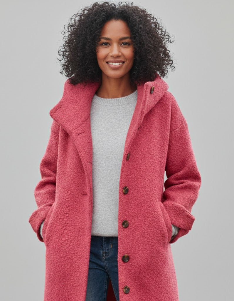 Bambi™ – Cozy Mid-Length Everyday Coat