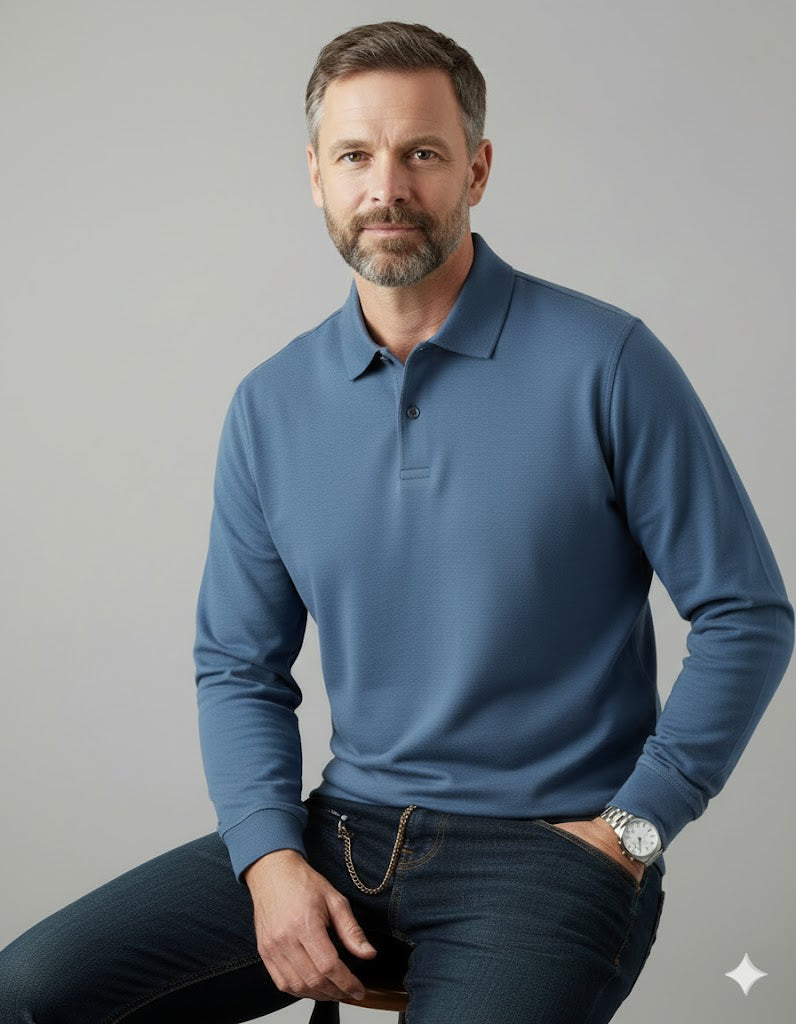 Wilson | Classic Long Sleeve Polo Shirt